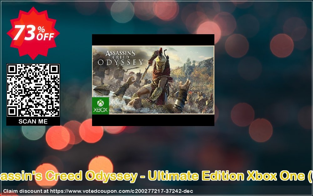 Assassin&#039;s Creed Odyssey - Ultimate Edition Xbox One, UK  Coupon, discount Assassin's Creed Odyssey - Ultimate Edition Xbox One (UK) Deal 2024 CDkeys. Promotion: Assassin's Creed Odyssey - Ultimate Edition Xbox One (UK) Exclusive Sale offer 