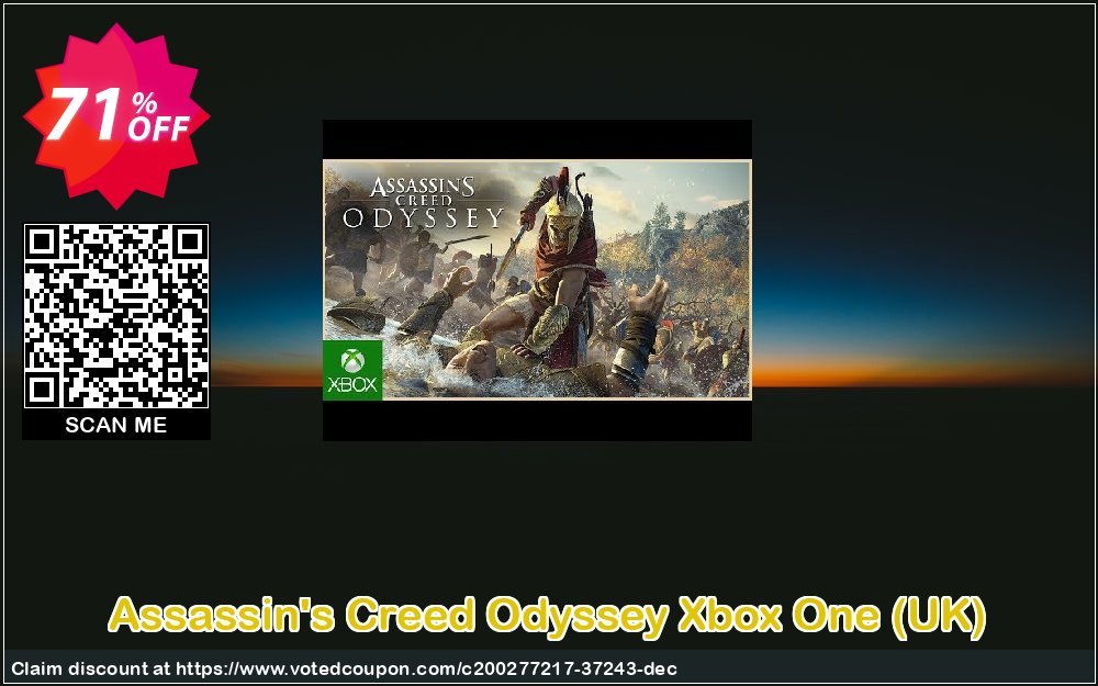 Assassin&#039;s Creed Odyssey Xbox One, UK  Coupon, discount Assassin's Creed Odyssey Xbox One (UK) Deal 2024 CDkeys. Promotion: Assassin's Creed Odyssey Xbox One (UK) Exclusive Sale offer 