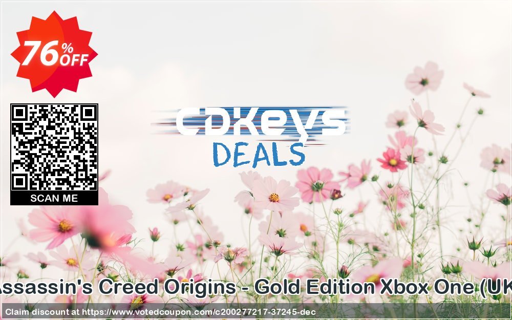 Assassin&#039;s Creed Origins - Gold Edition Xbox One, UK  Coupon, discount Assassin's Creed Origins - Gold Edition Xbox One (UK) Deal 2024 CDkeys. Promotion: Assassin's Creed Origins - Gold Edition Xbox One (UK) Exclusive Sale offer 