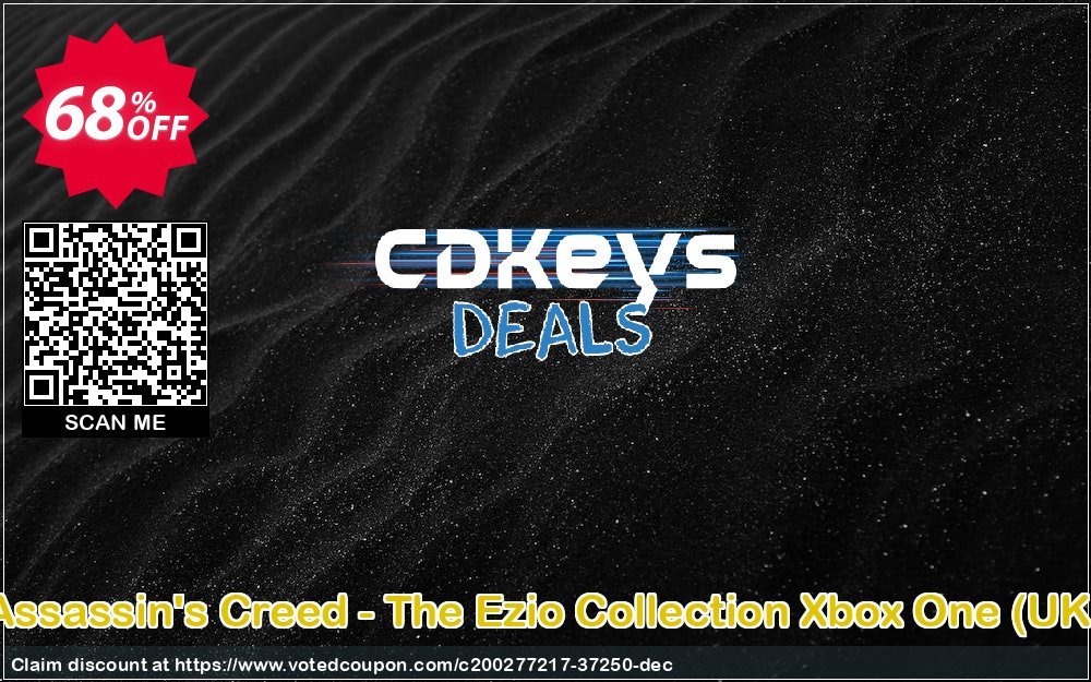 Assassin&#039;s Creed - The Ezio Collection Xbox One, UK  Coupon, discount Assassin's Creed - The Ezio Collection Xbox One (UK) Deal 2024 CDkeys. Promotion: Assassin's Creed - The Ezio Collection Xbox One (UK) Exclusive Sale offer 