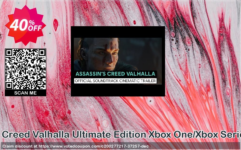 Assassin's Creed Valhalla Ultimate Edition Xbox One/Xbox Series X|S, UK  Coupon Code May 2024, 40% OFF - VotedCoupon