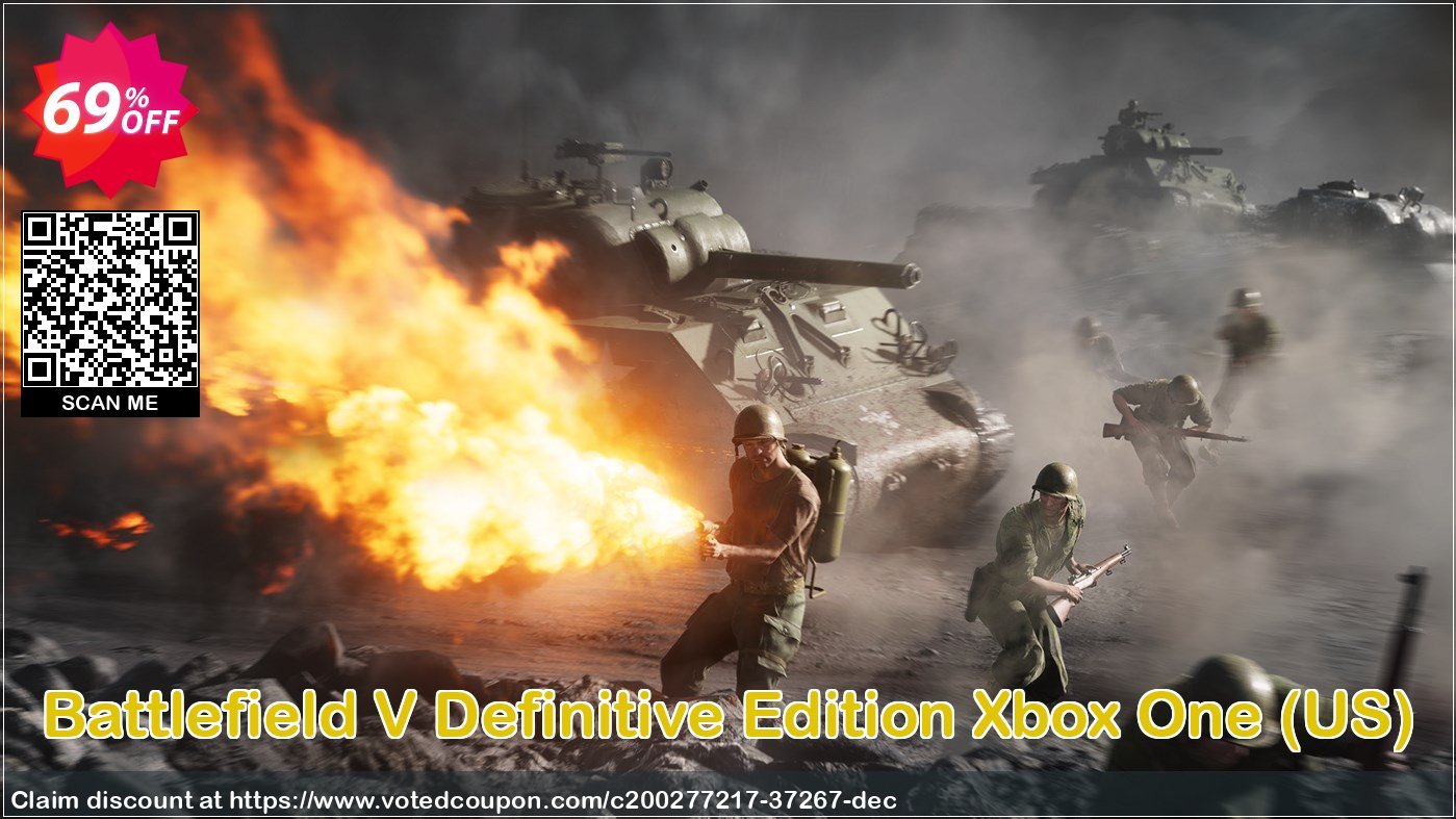 Battlefield V Definitive Edition Xbox One, US  Coupon, discount Battlefield V Definitive Edition Xbox One (US) Deal 2024 CDkeys. Promotion: Battlefield V Definitive Edition Xbox One (US) Exclusive Sale offer 