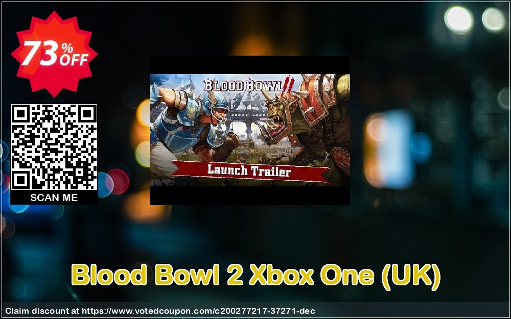 Blood Bowl 2 Xbox One, UK  Coupon Code Apr 2024, 73% OFF - VotedCoupon