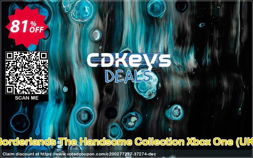 Borderlands The Handsome Collection Xbox One, UK  Coupon, discount Borderlands The Handsome Collection Xbox One (UK) Deal 2024 CDkeys. Promotion: Borderlands The Handsome Collection Xbox One (UK) Exclusive Sale offer 