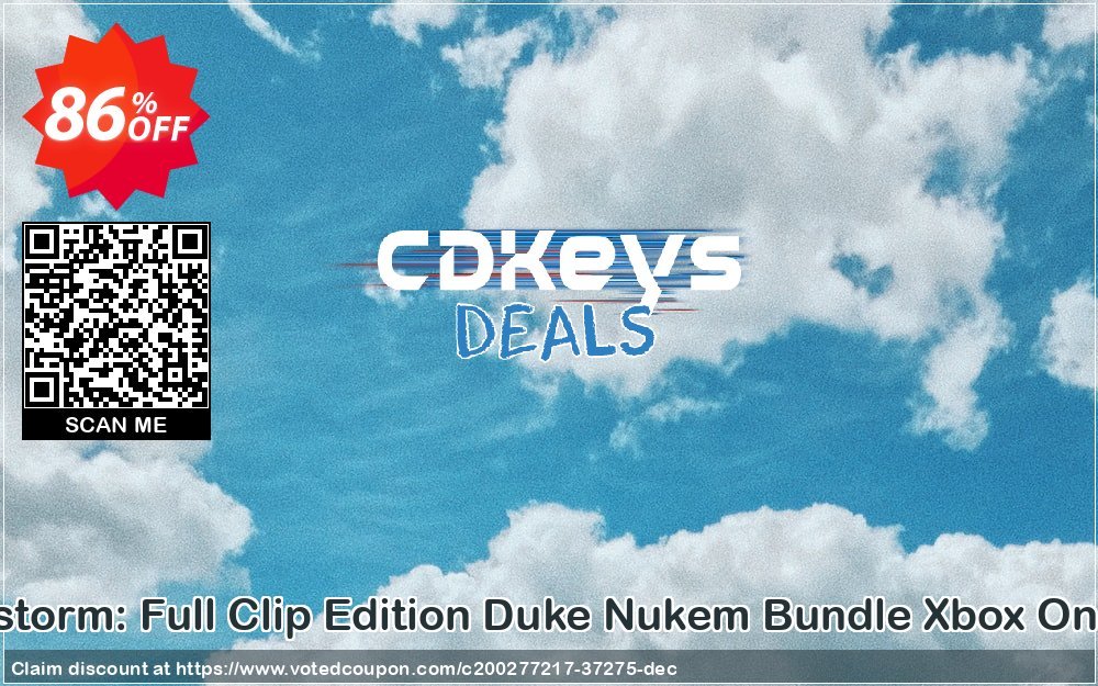 Bulletstorm: Full Clip Edition Duke Nukem Bundle Xbox One, UK  Coupon, discount Bulletstorm: Full Clip Edition Duke Nukem Bundle Xbox One (UK) Deal 2024 CDkeys. Promotion: Bulletstorm: Full Clip Edition Duke Nukem Bundle Xbox One (UK) Exclusive Sale offer 