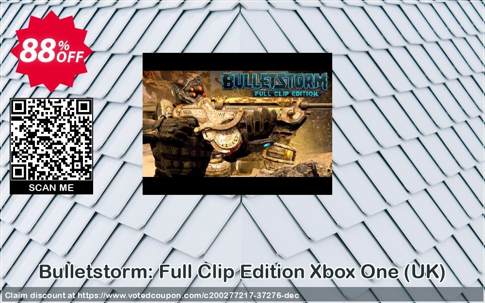 Bulletstorm: Full Clip Edition Xbox One, UK  Coupon, discount Bulletstorm: Full Clip Edition Xbox One (UK) Deal 2024 CDkeys. Promotion: Bulletstorm: Full Clip Edition Xbox One (UK) Exclusive Sale offer 