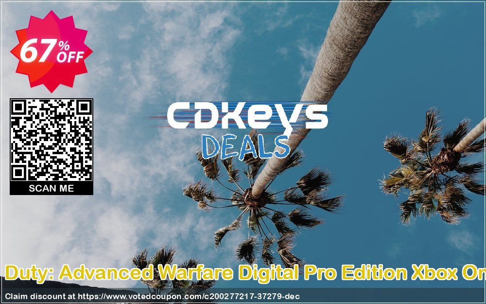 Call of Duty: Advanced Warfare Digital Pro Edition Xbox One, UK  Coupon, discount Call of Duty: Advanced Warfare Digital Pro Edition Xbox One (UK) Deal 2024 CDkeys. Promotion: Call of Duty: Advanced Warfare Digital Pro Edition Xbox One (UK) Exclusive Sale offer 