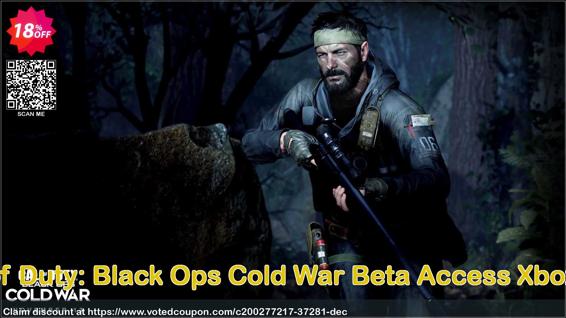 Call of Duty: Black Ops Cold War Beta Access Xbox One Coupon Code Apr 2024, 18% OFF - VotedCoupon