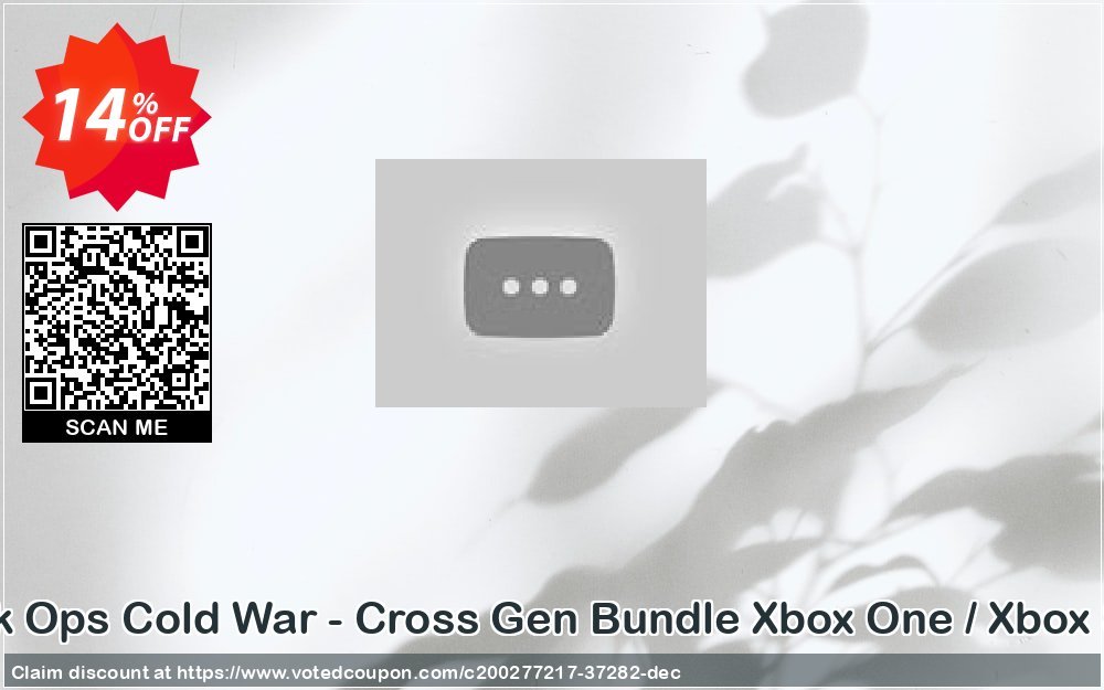 Call of Duty: Black Ops Cold War - Cross Gen Bundle Xbox One / Xbox Series X|S, Brazil  Coupon, discount Call of Duty: Black Ops Cold War - Cross Gen Bundle Xbox One / Xbox Series X|S (Brazil) Deal 2024 CDkeys. Promotion: Call of Duty: Black Ops Cold War - Cross Gen Bundle Xbox One / Xbox Series X|S (Brazil) Exclusive Sale offer 