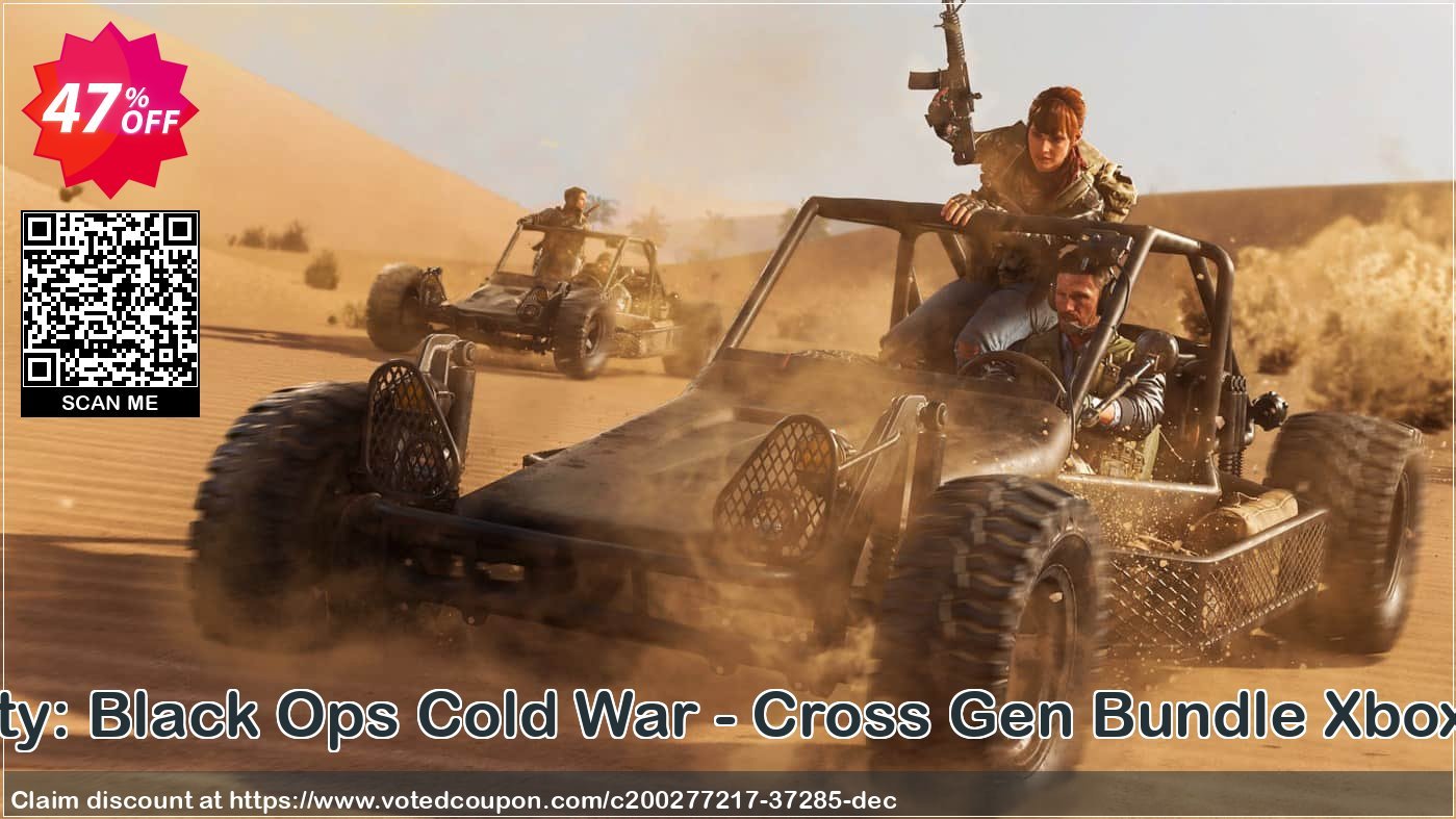 Call of Duty: Black Ops Cold War - Cross Gen Bundle Xbox One, US  Coupon, discount Call of Duty: Black Ops Cold War - Cross Gen Bundle Xbox One (US) Deal 2024 CDkeys. Promotion: Call of Duty: Black Ops Cold War - Cross Gen Bundle Xbox One (US) Exclusive Sale offer 