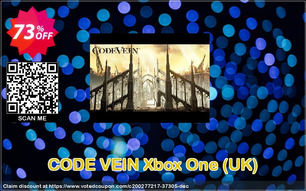 CODE VEIN Xbox One, UK  Coupon, discount CODE VEIN Xbox One (UK) Deal 2024 CDkeys. Promotion: CODE VEIN Xbox One (UK) Exclusive Sale offer 