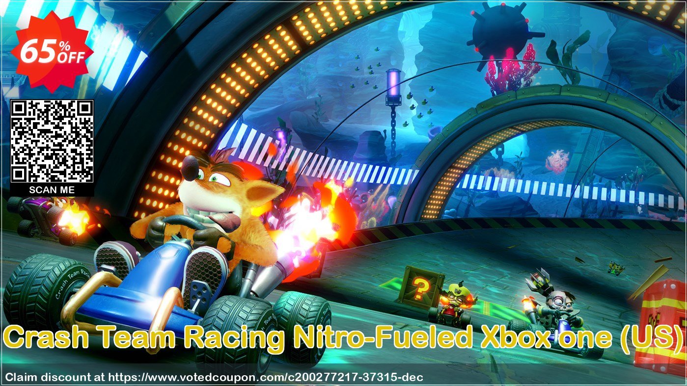 Crash Team Racing Nitro-Fueled Xbox one, US  Coupon Code Apr 2024, 65% OFF - VotedCoupon