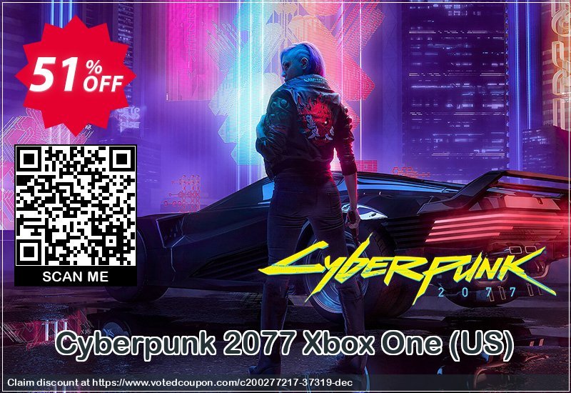Cyberpunk 2077 Xbox One, US  Coupon, discount Cyberpunk 2077 Xbox One (US) Deal 2024 CDkeys. Promotion: Cyberpunk 2077 Xbox One (US) Exclusive Sale offer 