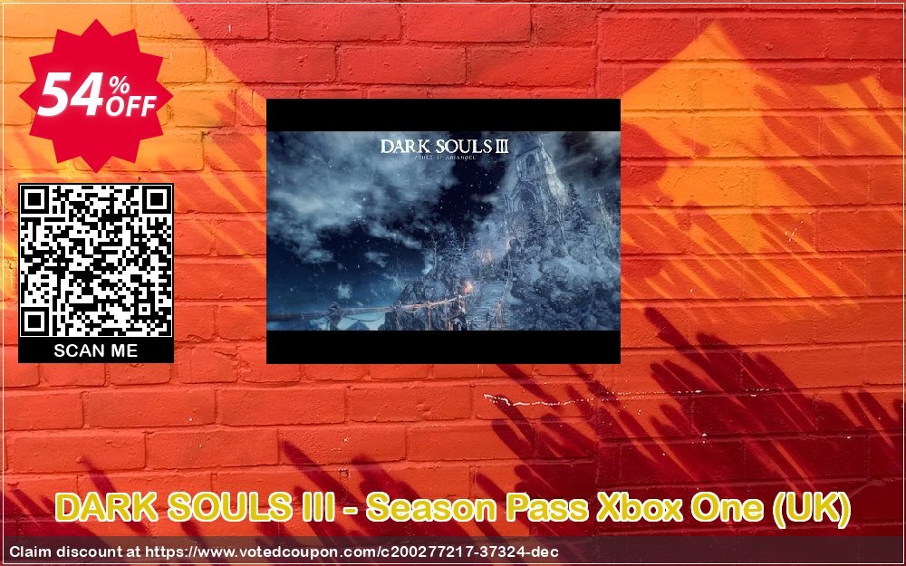 DARK SOULS III - Season Pass Xbox One, UK  Coupon, discount DARK SOULS III - Season Pass Xbox One (UK) Deal 2024 CDkeys. Promotion: DARK SOULS III - Season Pass Xbox One (UK) Exclusive Sale offer 