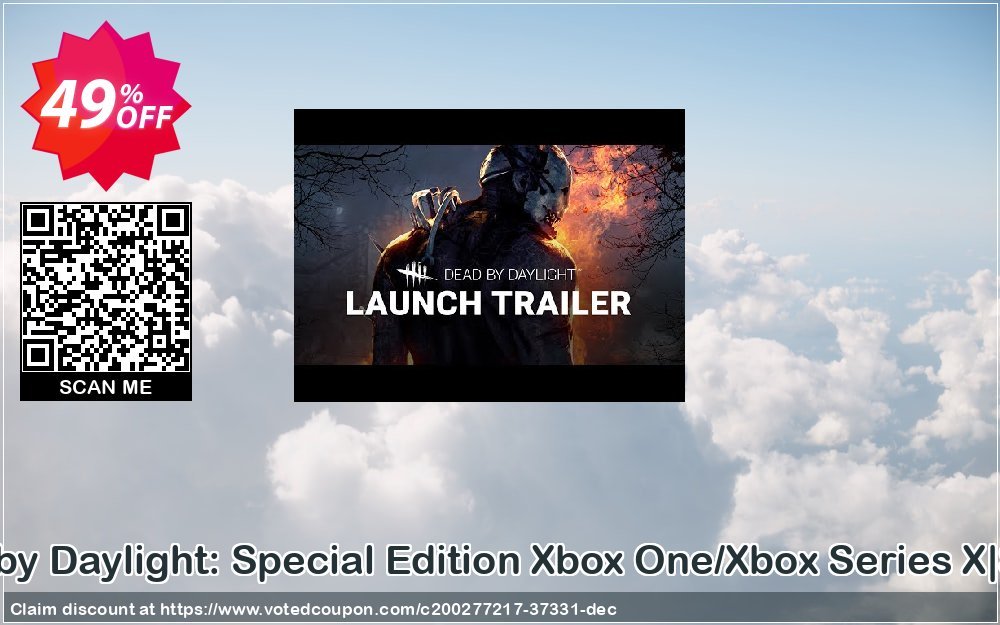 Dead by Daylight: Special Edition Xbox One/Xbox Series X|S, US  Coupon Code May 2024, 49% OFF - VotedCoupon
