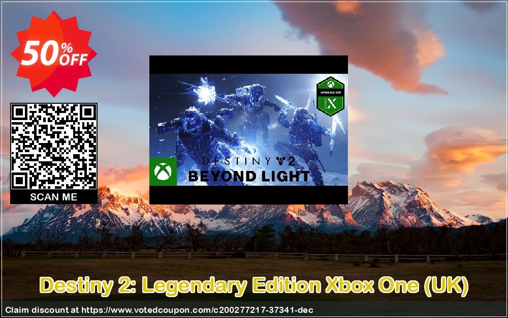 Destiny 2: Legendary Edition Xbox One, UK  Coupon, discount Destiny 2: Legendary Edition Xbox One (UK) Deal 2024 CDkeys. Promotion: Destiny 2: Legendary Edition Xbox One (UK) Exclusive Sale offer 