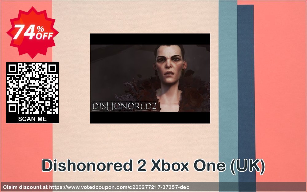 Dishonored 2 Xbox One, UK  Coupon, discount Dishonored 2 Xbox One (UK) Deal 2024 CDkeys. Promotion: Dishonored 2 Xbox One (UK) Exclusive Sale offer 