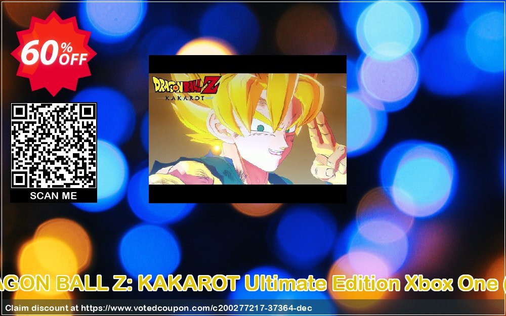 DRAGON BALL Z: KAKAROT Ultimate Edition Xbox One, EU  Coupon Code Apr 2024, 60% OFF - VotedCoupon