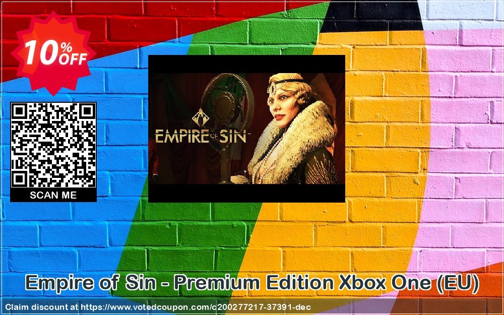 Empire of Sin - Premium Edition Xbox One, EU  Coupon, discount Empire of Sin - Premium Edition Xbox One (EU) Deal 2024 CDkeys. Promotion: Empire of Sin - Premium Edition Xbox One (EU) Exclusive Sale offer 