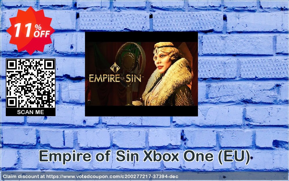 Empire of Sin Xbox One, EU  Coupon, discount Empire of Sin Xbox One (EU) Deal 2024 CDkeys. Promotion: Empire of Sin Xbox One (EU) Exclusive Sale offer 