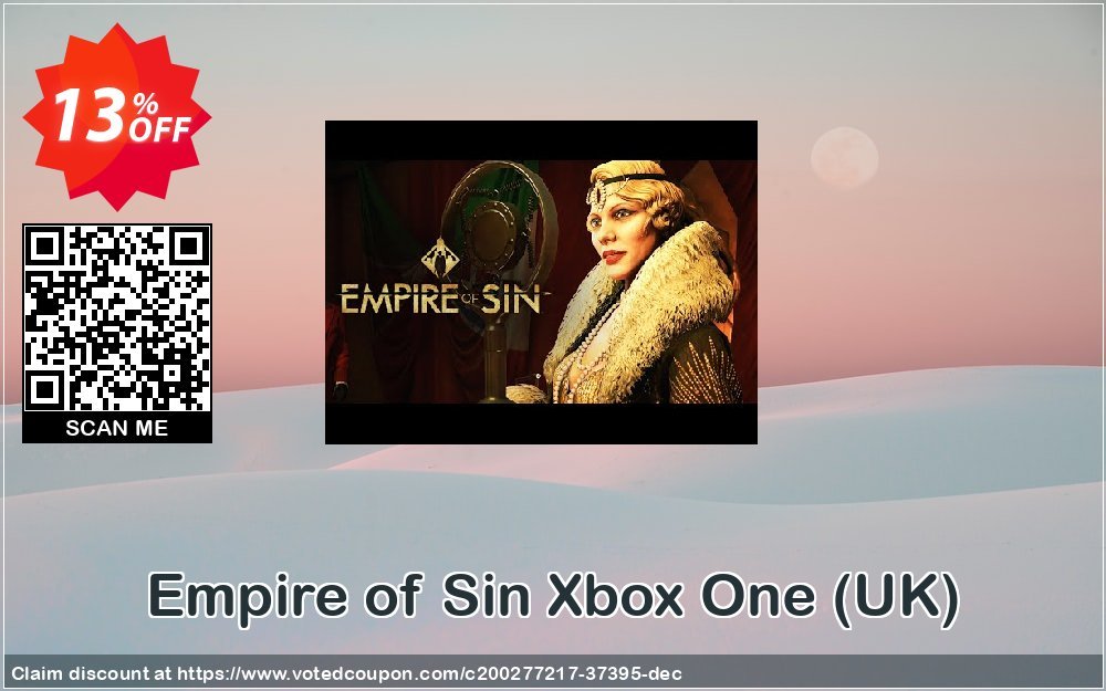 Empire of Sin Xbox One, UK  Coupon, discount Empire of Sin Xbox One (UK) Deal 2024 CDkeys. Promotion: Empire of Sin Xbox One (UK) Exclusive Sale offer 