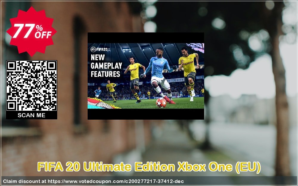 FIFA 20 Ultimate Edition Xbox One, EU  Coupon, discount FIFA 20 Ultimate Edition Xbox One (EU) Deal 2024 CDkeys. Promotion: FIFA 20 Ultimate Edition Xbox One (EU) Exclusive Sale offer 