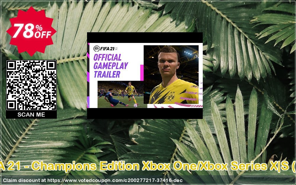 FIFA 21 - Champions Edition Xbox One/Xbox Series X|S, EU  Coupon Code Apr 2024, 78% OFF - VotedCoupon