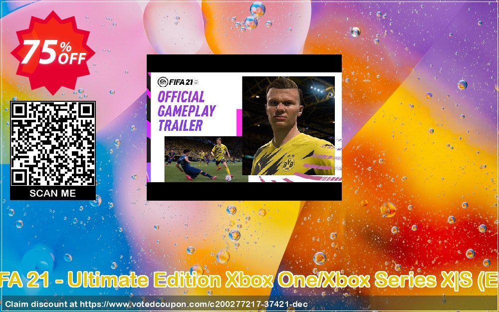 FIFA 21 - Ultimate Edition Xbox One/Xbox Series X|S, EU  Coupon Code Apr 2024, 75% OFF - VotedCoupon