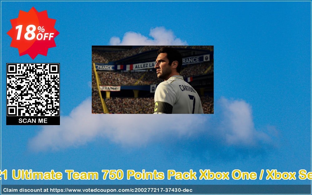 FIFA 21 Ultimate Team 750 Points Pack Xbox One / Xbox Series X Coupon Code Apr 2024, 18% OFF - VotedCoupon