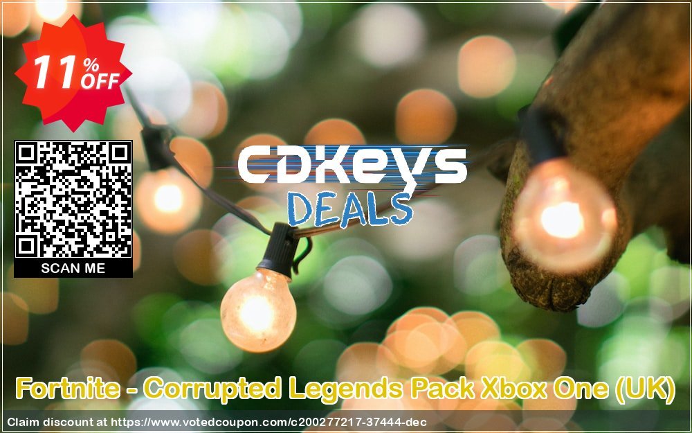 Fortnite - Corrupted Legends Pack Xbox One, UK  Coupon, discount Fortnite - Corrupted Legends Pack Xbox One (UK) Deal 2024 CDkeys. Promotion: Fortnite - Corrupted Legends Pack Xbox One (UK) Exclusive Sale offer 