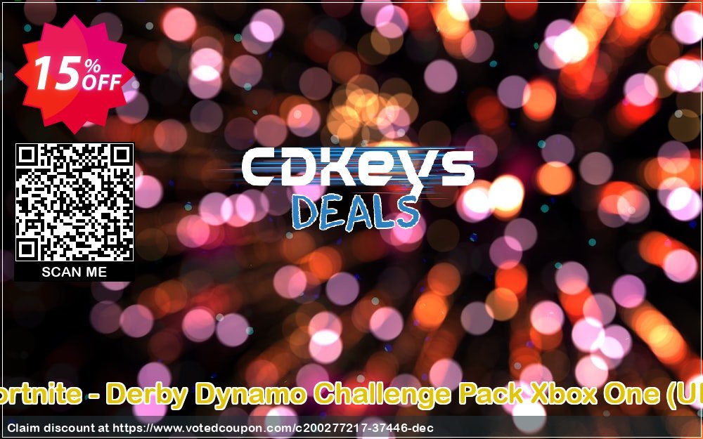 Fortnite - Derby Dynamo Challenge Pack Xbox One, UK  Coupon, discount Fortnite - Derby Dynamo Challenge Pack Xbox One (UK) Deal 2024 CDkeys. Promotion: Fortnite - Derby Dynamo Challenge Pack Xbox One (UK) Exclusive Sale offer 