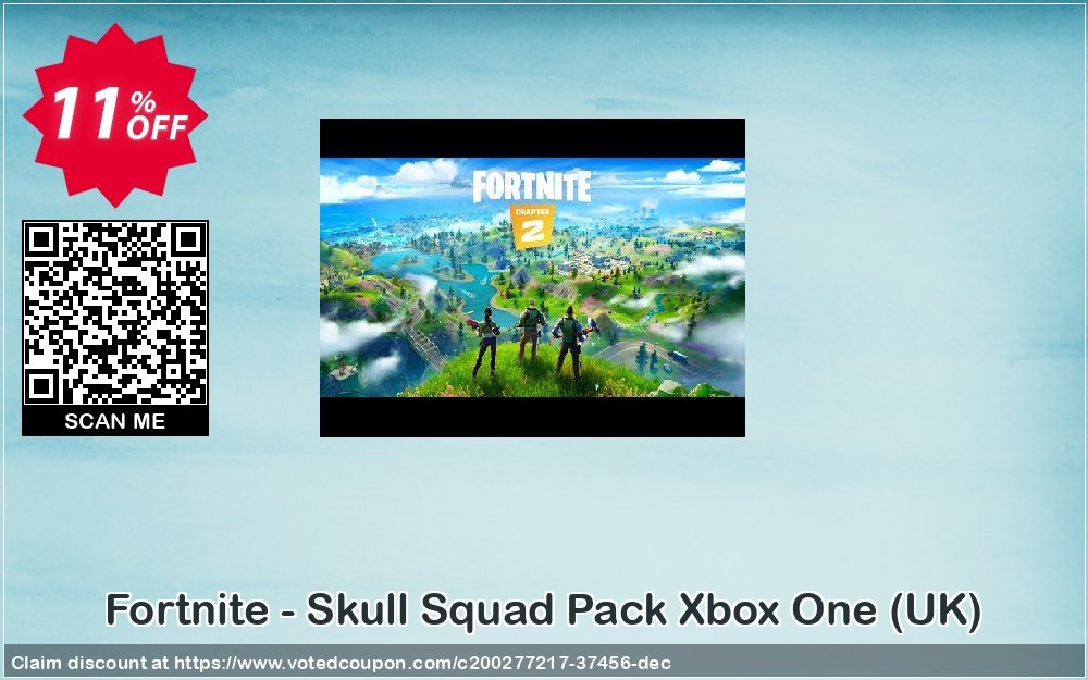 Fortnite - Skull Squad Pack Xbox One, UK  Coupon Code Apr 2024, 11% OFF - VotedCoupon
