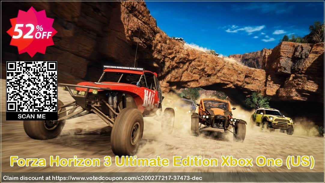 Forza Horizon 3 Ultimate Edition Xbox One, US  Coupon, discount Forza Horizon 3 Ultimate Edition Xbox One (US) Deal 2024 CDkeys. Promotion: Forza Horizon 3 Ultimate Edition Xbox One (US) Exclusive Sale offer 
