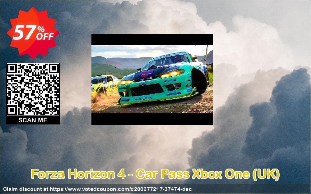 Forza Horizon 4 - Car Pass Xbox One, UK  Coupon, discount Forza Horizon 4 - Car Pass Xbox One (UK) Deal 2024 CDkeys. Promotion: Forza Horizon 4 - Car Pass Xbox One (UK) Exclusive Sale offer 