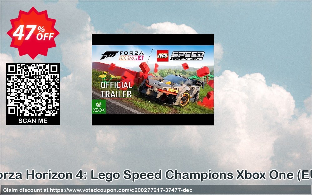 Forza Horizon 4: Lego Speed Champions Xbox One, EU  Coupon, discount Forza Horizon 4: Lego Speed Champions Xbox One (EU) Deal 2024 CDkeys. Promotion: Forza Horizon 4: Lego Speed Champions Xbox One (EU) Exclusive Sale offer 