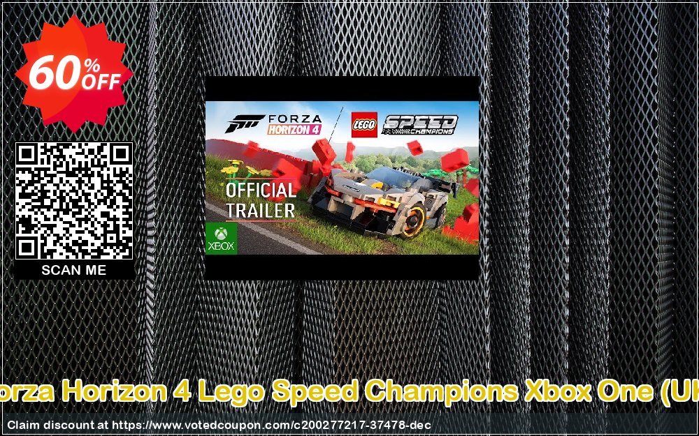 Forza Horizon 4 Lego Speed Champions Xbox One, UK  Coupon, discount Forza Horizon 4 Lego Speed Champions Xbox One (UK) Deal 2024 CDkeys. Promotion: Forza Horizon 4 Lego Speed Champions Xbox One (UK) Exclusive Sale offer 