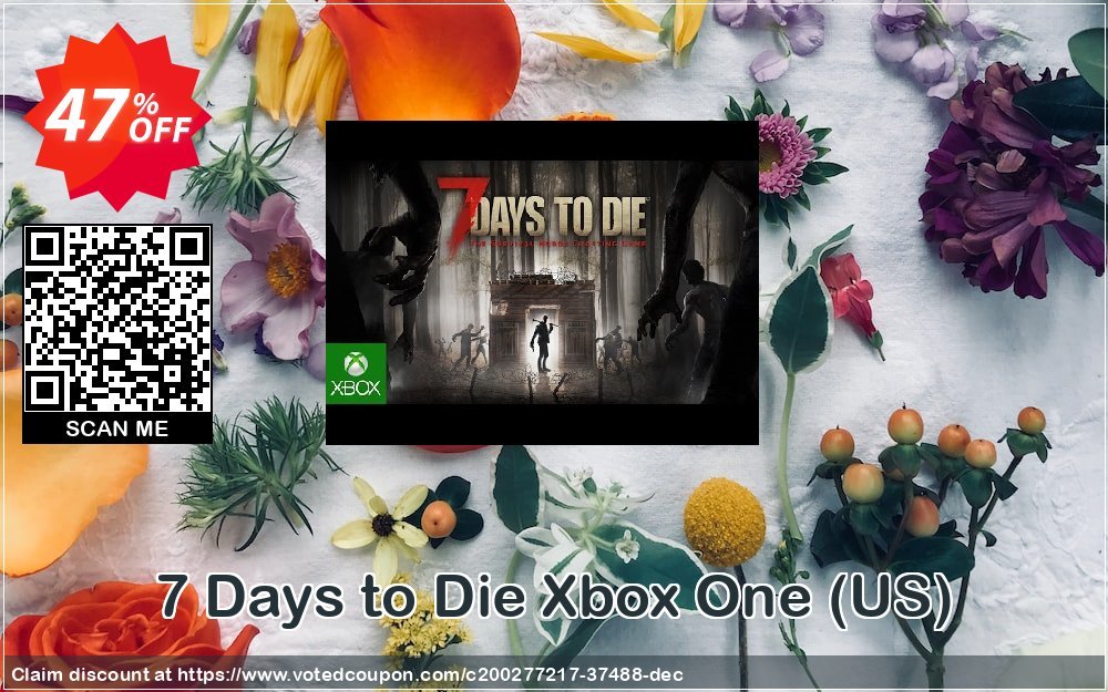 7 Days to Die Xbox One, US  Coupon, discount 7 Days to Die Xbox One (US) Deal 2024 CDkeys. Promotion: 7 Days to Die Xbox One (US) Exclusive Sale offer 