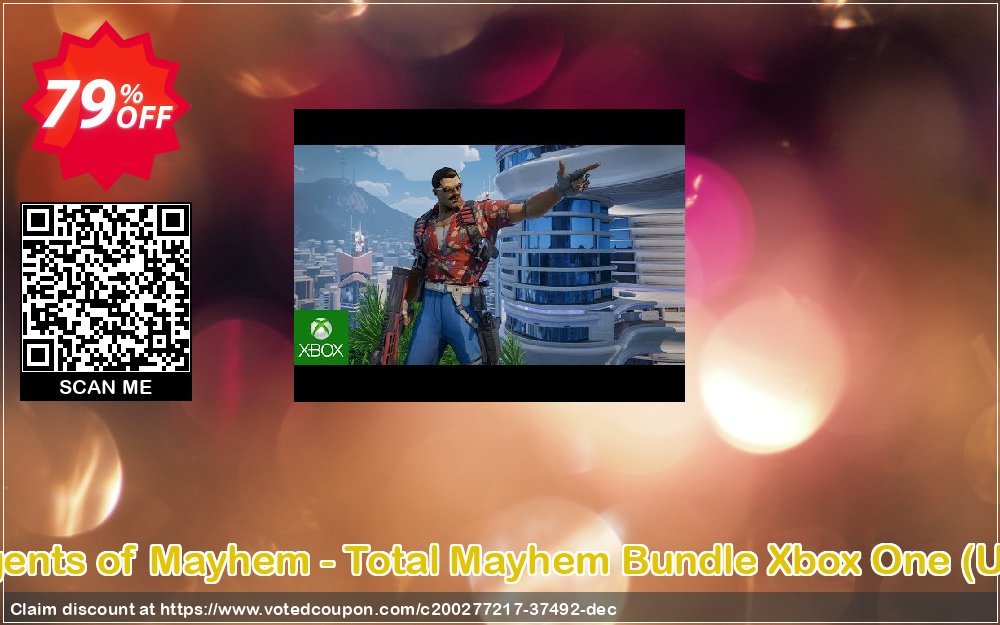 Agents of Mayhem - Total Mayhem Bundle Xbox One, UK  Coupon, discount Agents of Mayhem - Total Mayhem Bundle Xbox One (UK) Deal 2024 CDkeys. Promotion: Agents of Mayhem - Total Mayhem Bundle Xbox One (UK) Exclusive Sale offer 