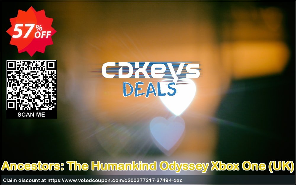 Ancestors: The Humankind Odyssey Xbox One, UK  Coupon, discount Ancestors: The Humankind Odyssey Xbox One (UK) Deal 2024 CDkeys. Promotion: Ancestors: The Humankind Odyssey Xbox One (UK) Exclusive Sale offer 