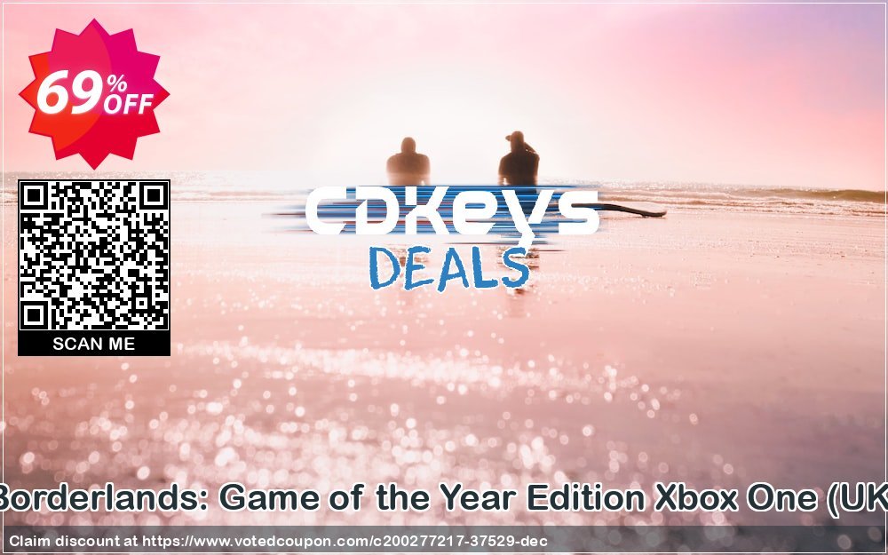 Borderlands: Game of the Year Edition Xbox One, UK  Coupon, discount Borderlands: Game of the Year Edition Xbox One (UK) Deal 2024 CDkeys. Promotion: Borderlands: Game of the Year Edition Xbox One (UK) Exclusive Sale offer 