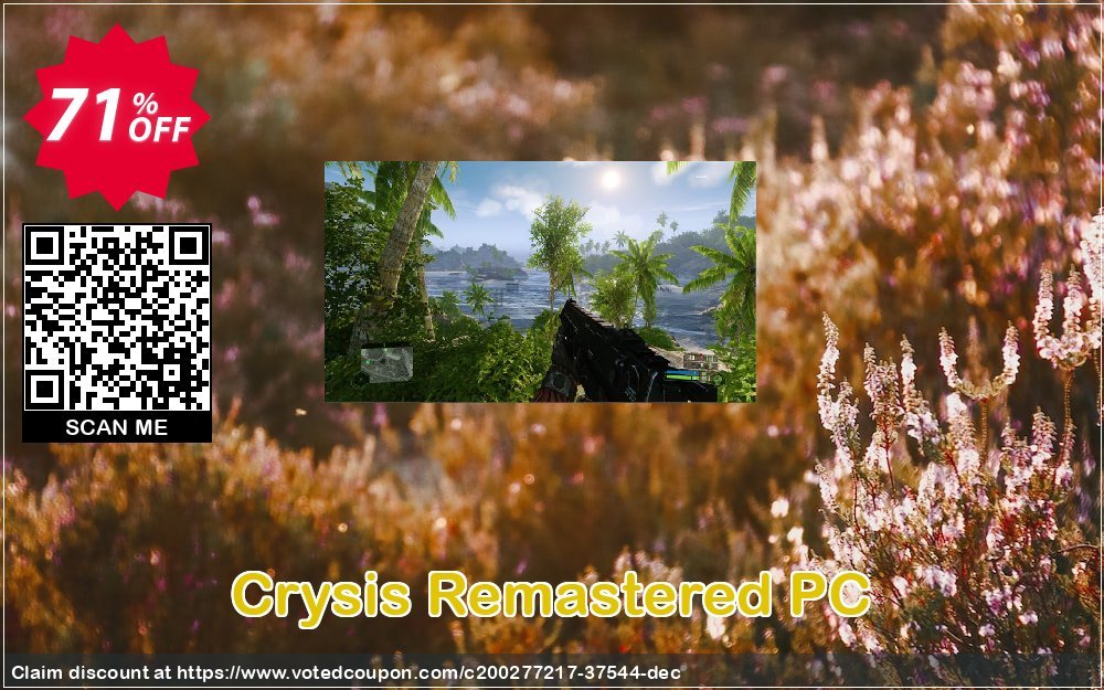 Crysis Remastered PC Coupon, discount Crysis Remastered PC Deal 2024 CDkeys. Promotion: Crysis Remastered PC Exclusive Sale offer 