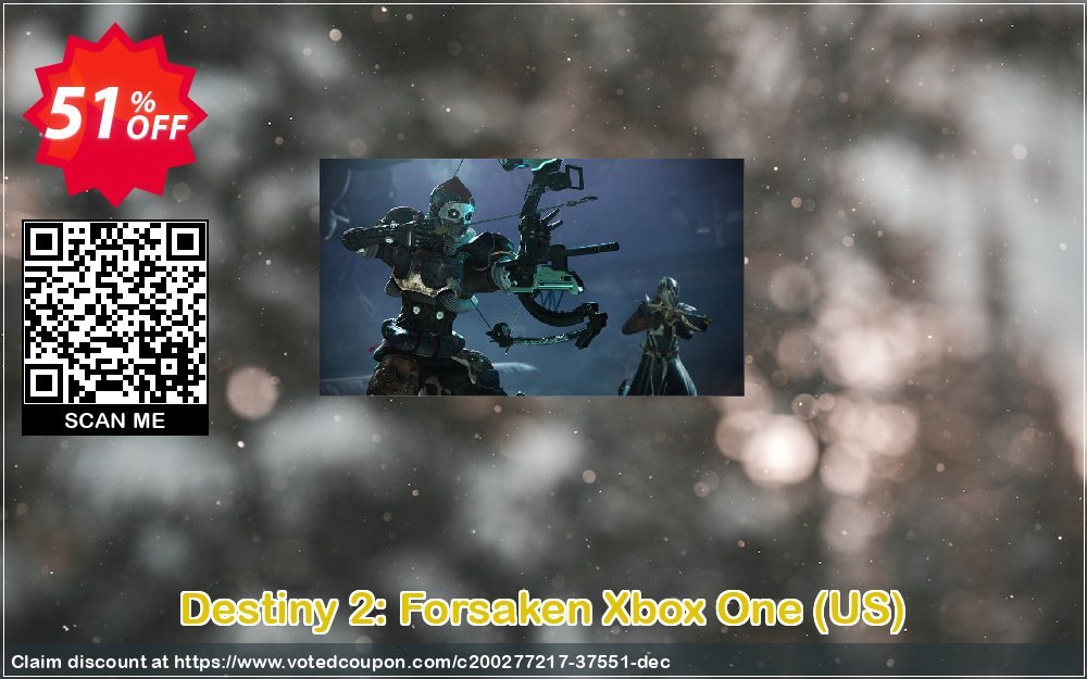 Destiny 2: Forsaken Xbox One, US  Coupon Code Apr 2024, 51% OFF - VotedCoupon