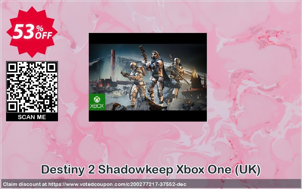 Destiny 2 Shadowkeep Xbox One, UK  Coupon, discount Destiny 2 Shadowkeep Xbox One (UK) Deal 2024 CDkeys. Promotion: Destiny 2 Shadowkeep Xbox One (UK) Exclusive Sale offer 
