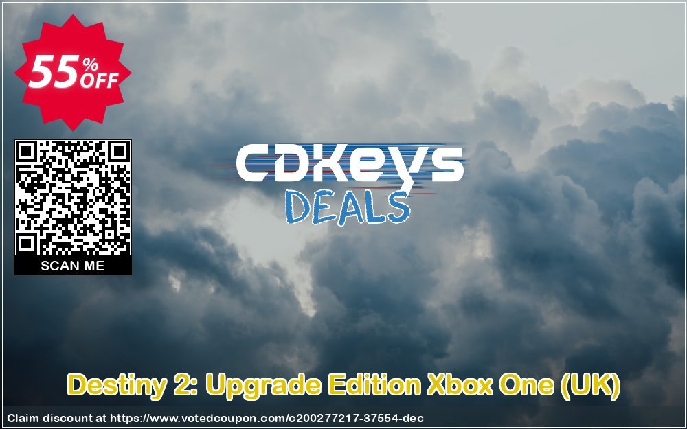 Destiny 2: Upgrade Edition Xbox One, UK  Coupon, discount Destiny 2: Upgrade Edition Xbox One (UK) Deal 2024 CDkeys. Promotion: Destiny 2: Upgrade Edition Xbox One (UK) Exclusive Sale offer 