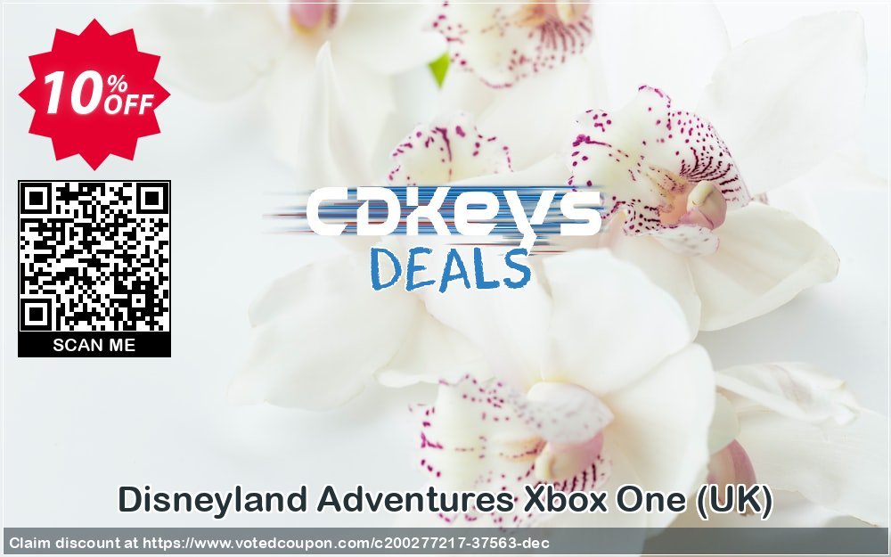 Disneyland Adventures Xbox One, UK  Coupon Code May 2024, 10% OFF - VotedCoupon