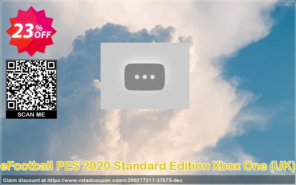 eFootball PES 2020 Standard Edition Xbox One, UK  Coupon, discount eFootball PES 2024 Standard Edition Xbox One (UK) Deal 2024 CDkeys. Promotion: eFootball PES 2020 Standard Edition Xbox One (UK) Exclusive Sale offer 