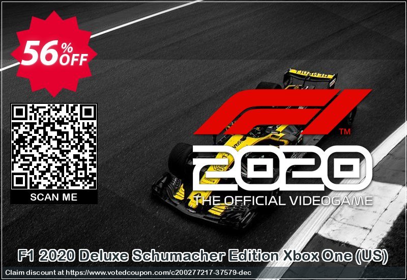 F1 2020 Deluxe SchuMACher Edition Xbox One, US  Coupon, discount F1 2024 Deluxe Schumacher Edition Xbox One (US) Deal 2024 CDkeys. Promotion: F1 2020 Deluxe Schumacher Edition Xbox One (US) Exclusive Sale offer 