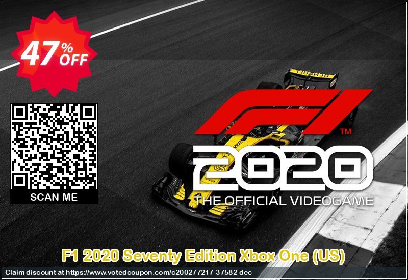 F1 2020 Seventy Edition Xbox One, US  Coupon, discount F1 2024 Seventy Edition Xbox One (US) Deal 2024 CDkeys. Promotion: F1 2020 Seventy Edition Xbox One (US) Exclusive Sale offer 