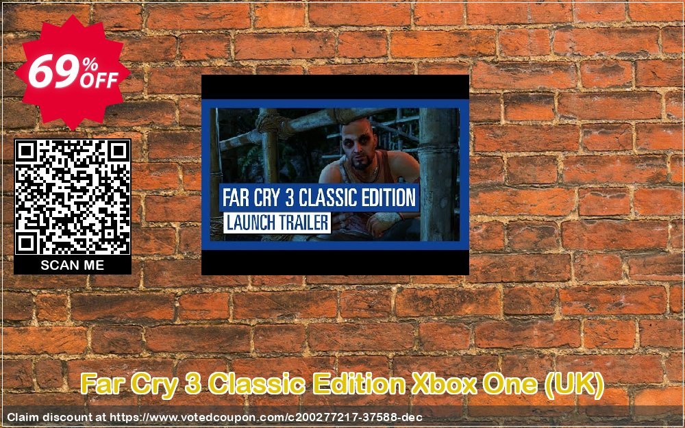 Far Cry 3 Classic Edition Xbox One, UK  Coupon, discount Far Cry 3 Classic Edition Xbox One (UK) Deal 2024 CDkeys. Promotion: Far Cry 3 Classic Edition Xbox One (UK) Exclusive Sale offer 