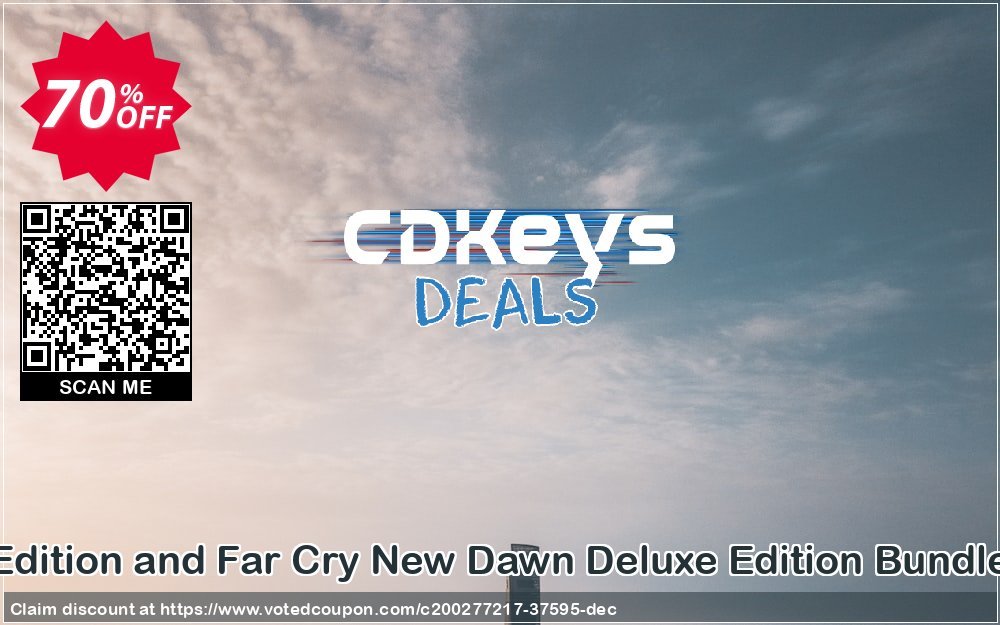 Far Cry 5 Gold Edition and Far Cry New Dawn Deluxe Edition Bundle Xbox One, UK  Coupon, discount Far Cry 5 Gold Edition and Far Cry New Dawn Deluxe Edition Bundle Xbox One (UK) Deal 2024 CDkeys. Promotion: Far Cry 5 Gold Edition and Far Cry New Dawn Deluxe Edition Bundle Xbox One (UK) Exclusive Sale offer 